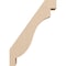 Ekena Millwork 3-inch W x 10-inch D x 14-inch H Copenhagen Rough Cedar Woodgrain TimberThane Knee Brace, Primed BRCUR03X10X14CHGRCPR - alternate 5